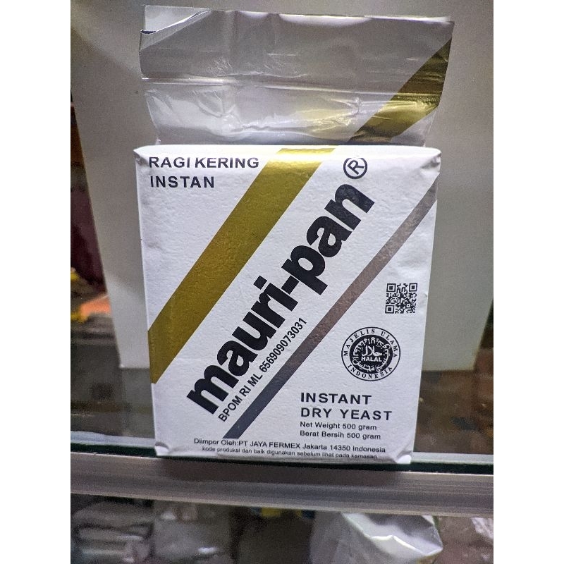 

MAURIPAN RAGI KERING INSTAN 500 GR / INSTANT DRY YEAST