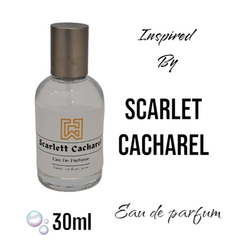 (30ML).SCARLET CACHAREL  PARFUM REFILL. PARFUM ISI ULANG. PARFUM PRIA 30ML. LELABO 30ML. HARGA GROSI