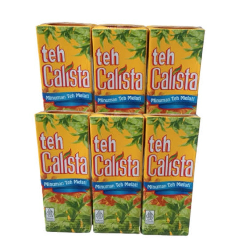 

MINUMAN TEH MELATI CALISTA | TEH KOTAK CALISTA 200 ML | JASMINE TEA CALISTA | RASA SEPERTI TEH BOTOL SOSRO