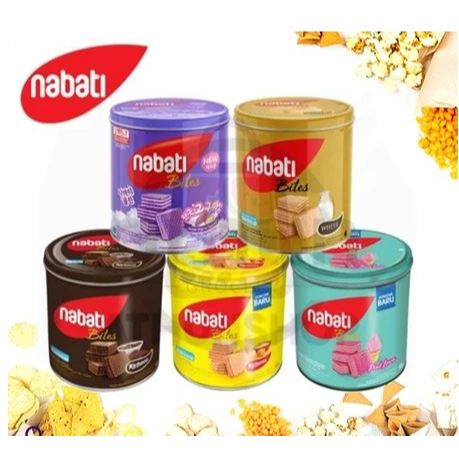 

OKHI - IND - Wafer Nabati Richeese Coklat 1 Dus isi 6 Kaleng @240gr 5 rasa Keju I Colat I Vanila I Pink Lava I Korean Guguma