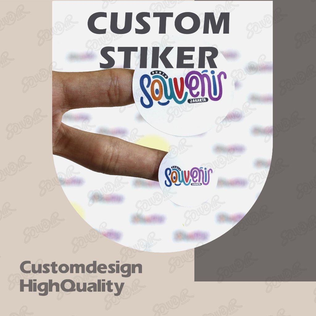 

Cetak Sticker CHROMO Laminasi GLOSSY/DOFF Free Desain Custom Design | Print & Cut Stiker Label Murah