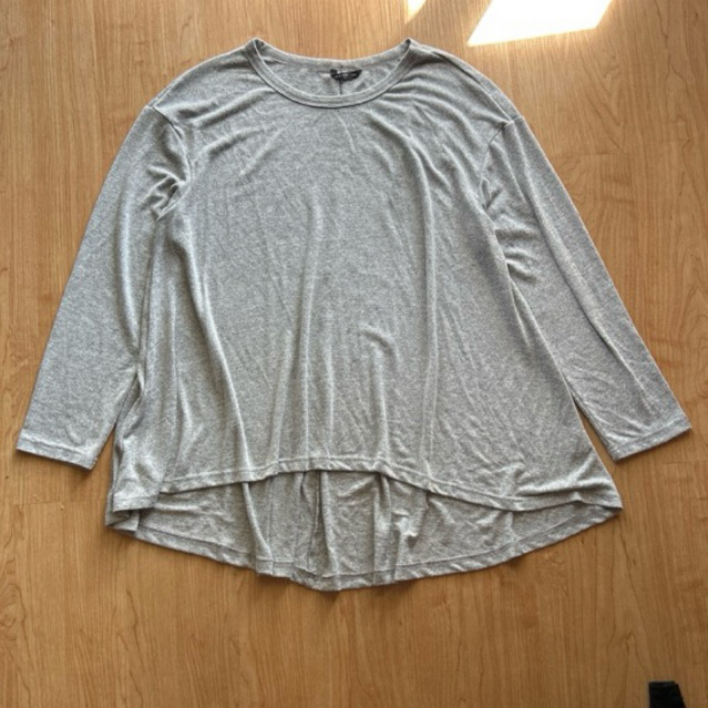 Cardigan 84 grey abu oversize jumbo atasan sweater v neck kardigan Rajut Tipis Knit cewek girl outer