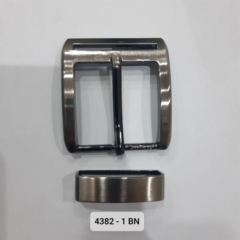 Kepala sabuk/ Kepala Gesper KG 4382 - 1 BN + Ring @12pcs