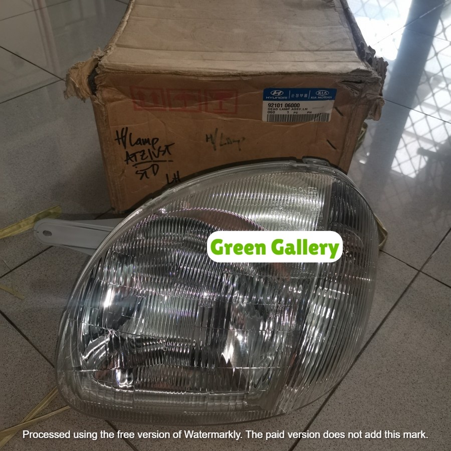 Headlamp / lampu depan hyundai atoz / kia visto original
