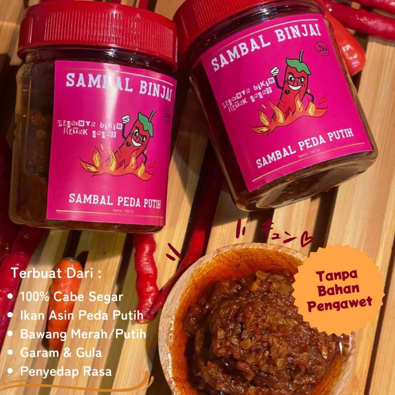 

Sambal Binjai Peda Putih