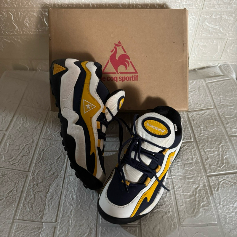 [PRELOVED] LE COG SPORTIF LCS TR II NAVY/ORANGE