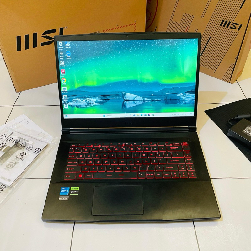 MSI GF63 Thin Gaming Fullset RTX 3050