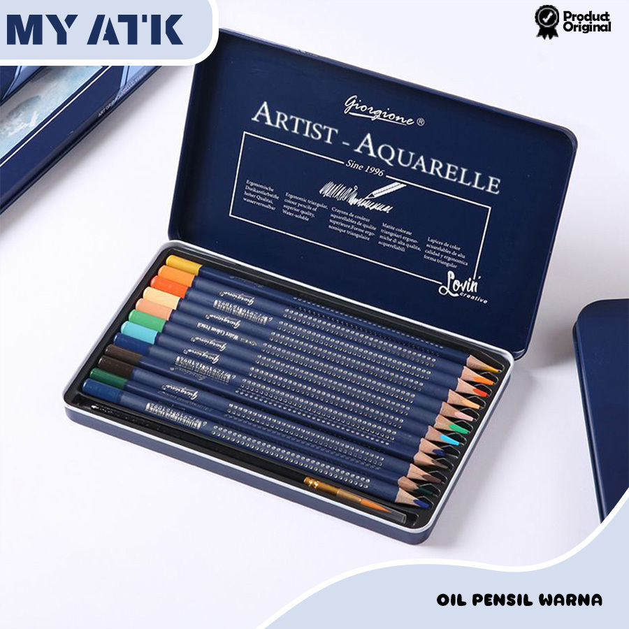 Oil Pensil Warna 12/24/48 WaterColor/ Pencil Color