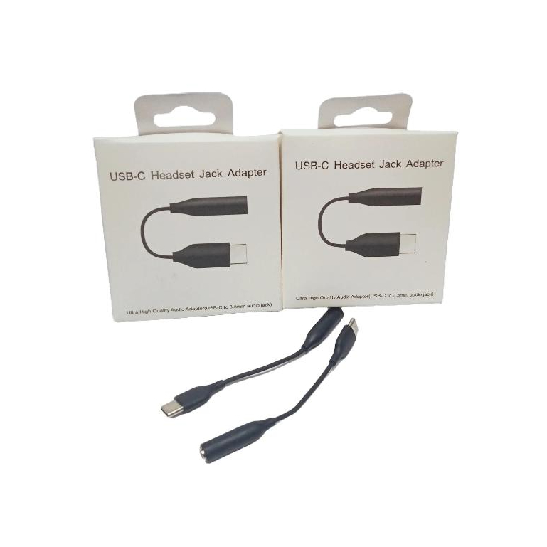 Converter Headset Type C To Jack Audio Aux 3.5mm