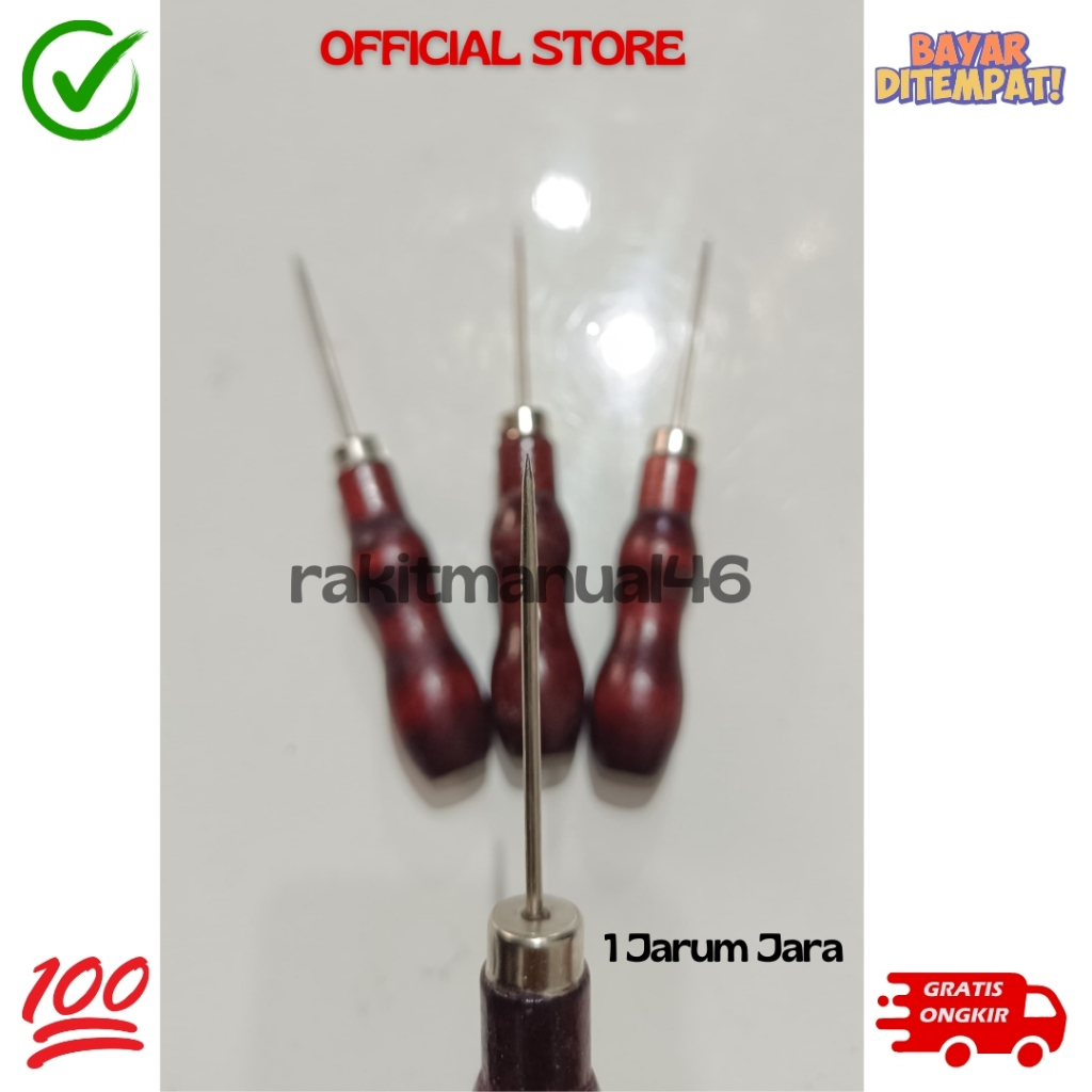 Jarum Jara Ujung Runcing Sol Sepatu Di Jamin Kuat Grosir B