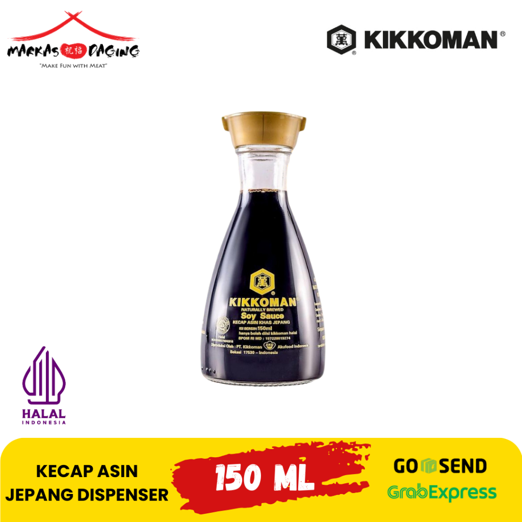 

Kikkoman BOTOL DISPENSER Kecap Asin Jepang 150ml