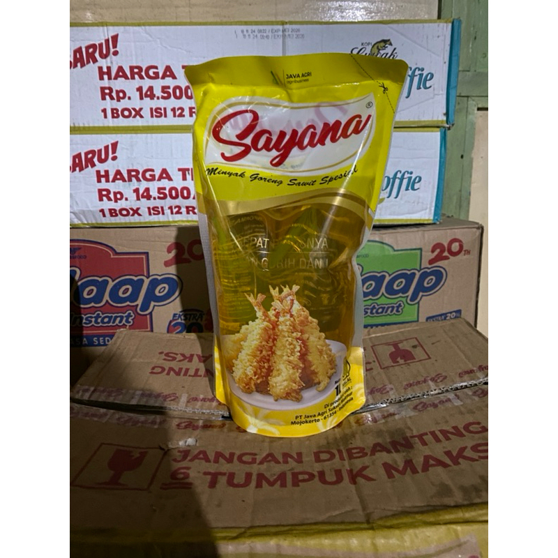 

Sayana minyak goreng 1 liter READY