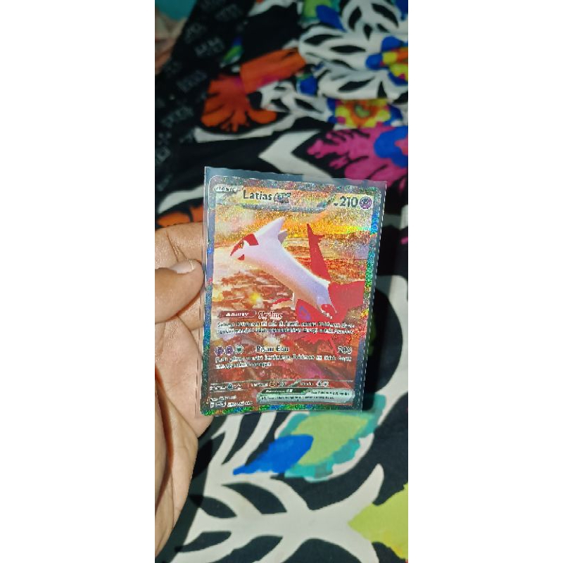 kartu Pokemon Latias EX SAR