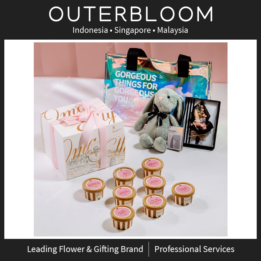 

Outerbloom Valentine Hampers - Amore in Bloom Surprise Box