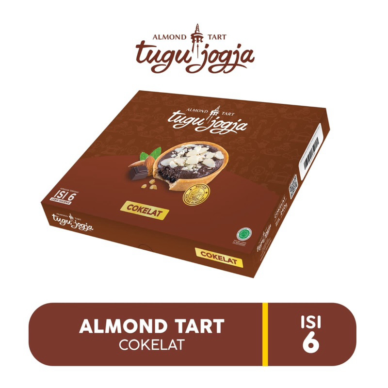 

Almond Tart Tugu Jogja Cokelat-Isi 6