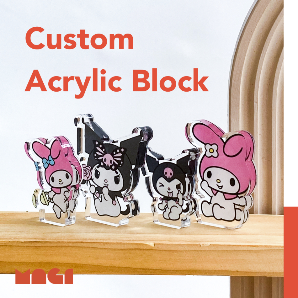 

Custom Acrylic Block | Custom Standee Tebal Tanpa Alas Kaki