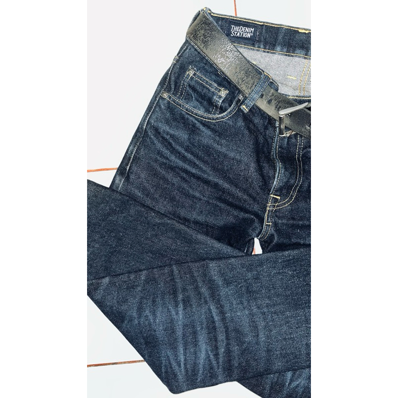 (REKBER SHOPEE) THE DENIM STATION 15oz DEEP INDIGO