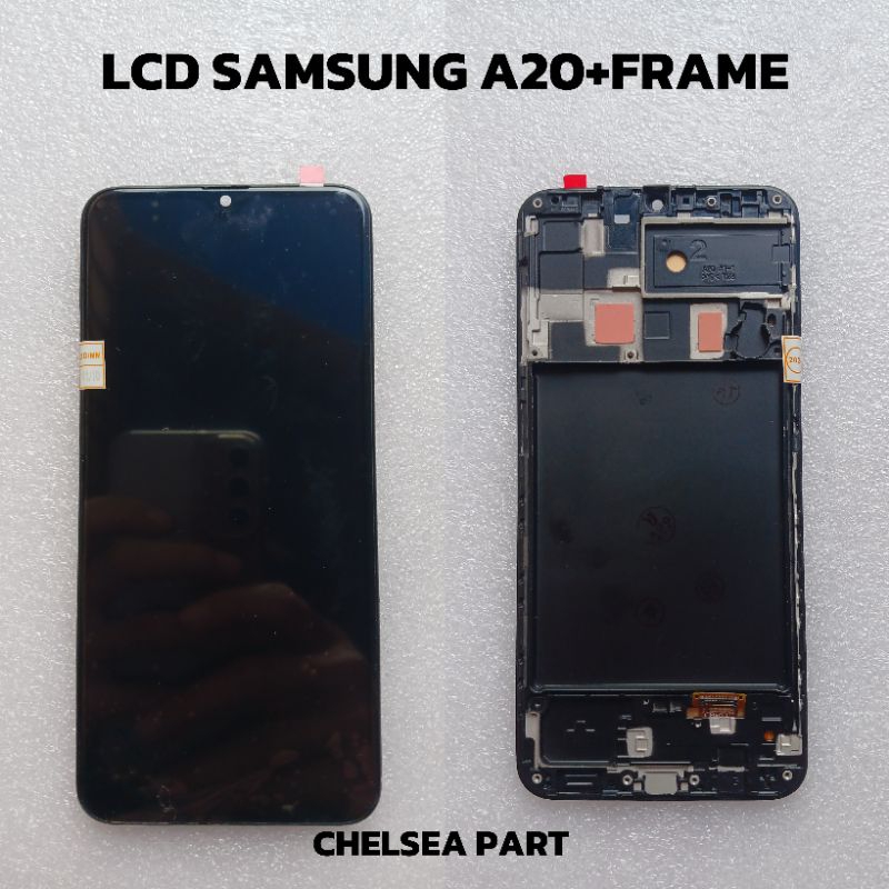 LCD SAMSUNG A20+FRAME