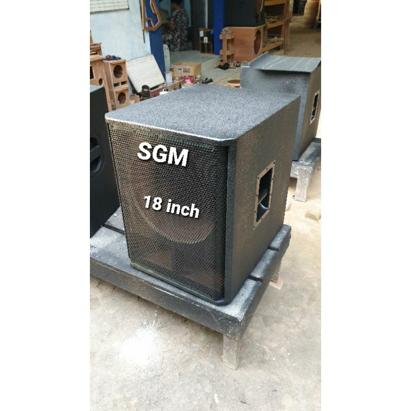 BOX SUBWOOFER 18 INCH DSR FULL MERANTI PACKING KAYU