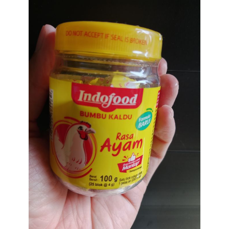 

Bumbu Kaldu Blok Indofood Rasa Ayam Kemasan 100 Gram