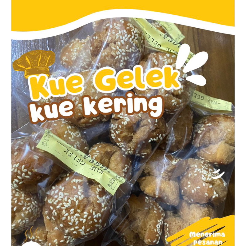

Kue Gelek Kering