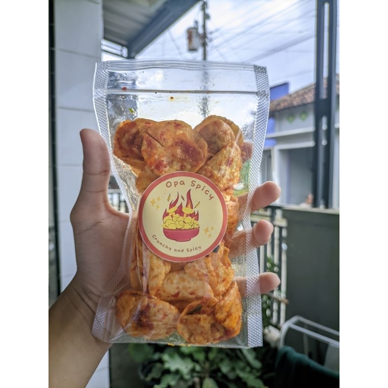 

[LIMITED STOCK] Opa Spicy – Opak Pedas Manis, Camilan Viral dengan Sensasi Gurih & Pedas!