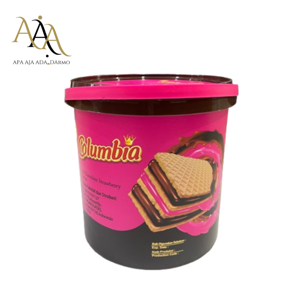 

WAFER KRIM COLUMBIA COKLAT STROBERI 250G