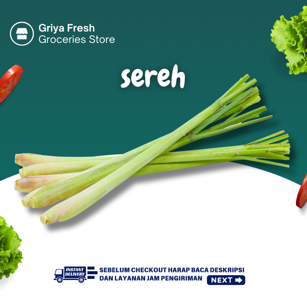

Sereh Fresh 1 Ikat - Kirim Instant