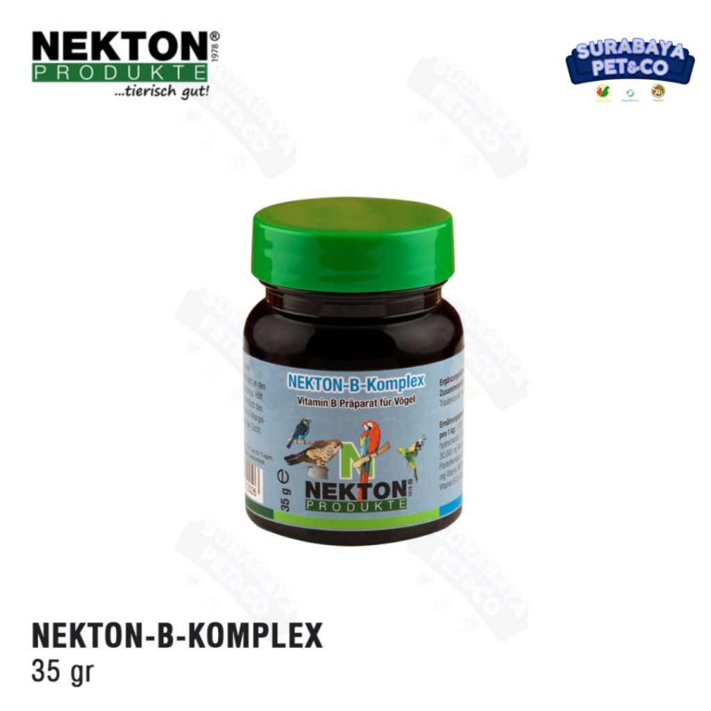 Nekton B-Komplex 35gr Vitamin B Complex Burung Lovebird Parrot Kenari Canary Supplement Import - Sur