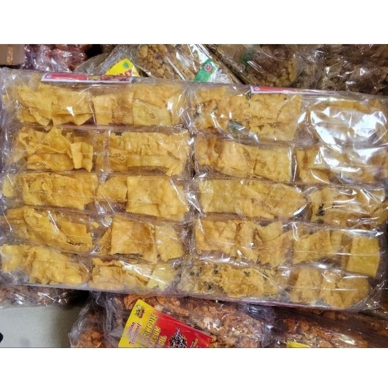 

Nayzura.id | Kripik Pangsit | Kriuk Renyah | 1 pack isi 12 pcs