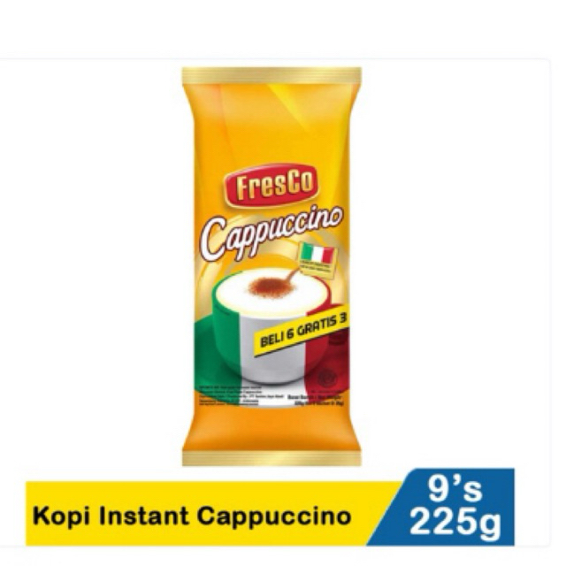 

Fresco Cappuccino isi 9x25gram