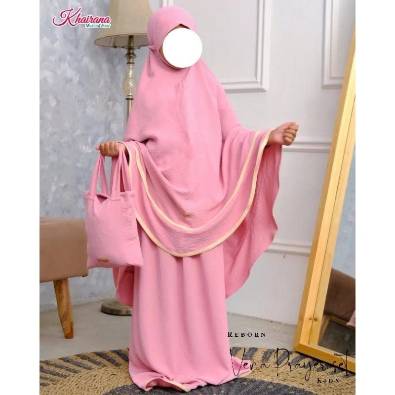 Mukena Crinkle Anak By Khairana