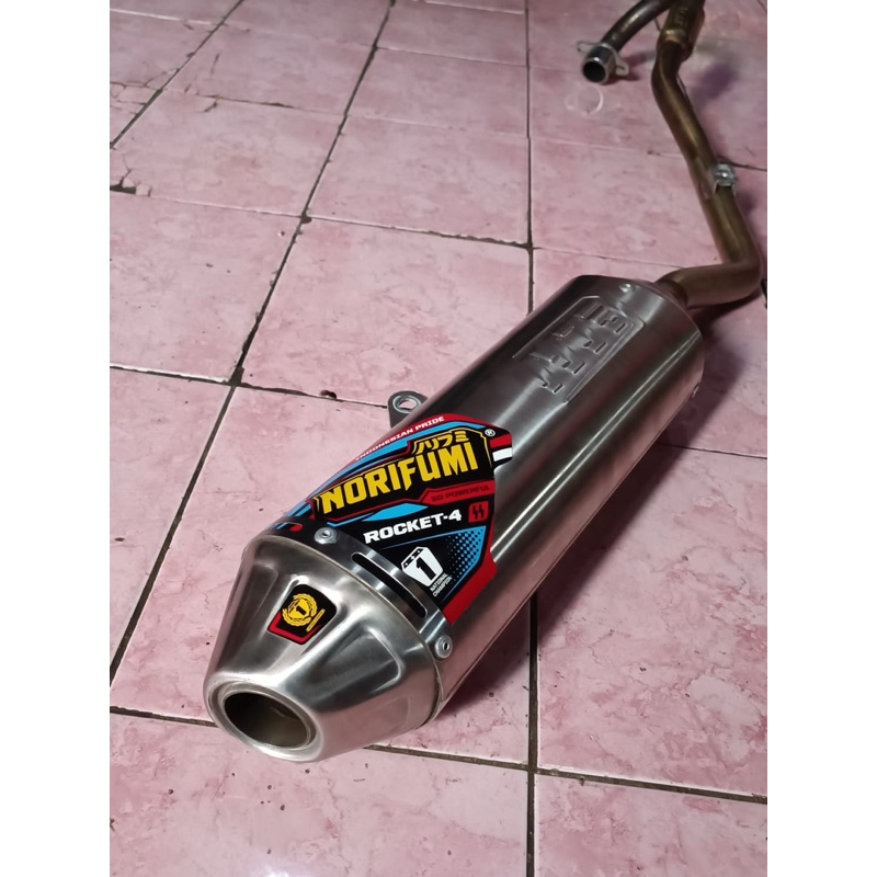 knalpot Norifumi Rocket 4 CRF