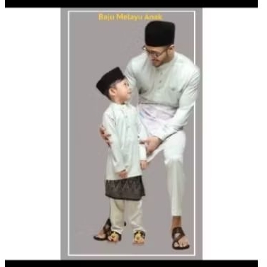 termurah 1sett baju adat Melayu anak laki-laki fashion muslim Koko pakaian anak
