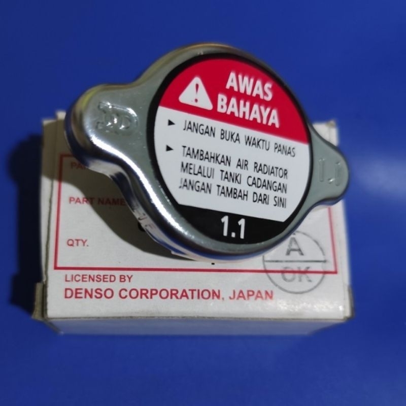 Tutup Radiator Toyota Dyna 14B Denso Asli