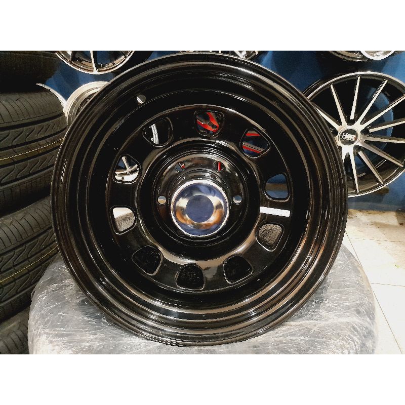VELG KALENG OFFROAD MOKUPO R15 LEBAR 8 PCD 6X139,7 , Terrano , Opel Blazer , Hardtop Dll