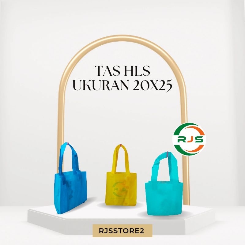 

(Per Pcs) Tas Goodiebag HLS 20x25/20x26 Tas Kecil Tas Tali Pres