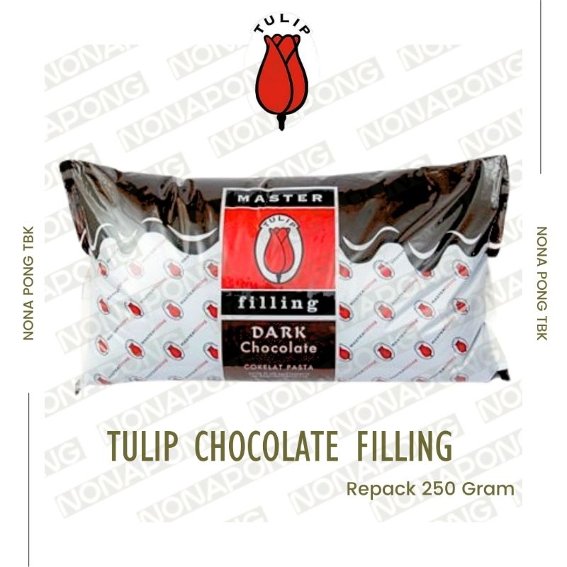 

Coklat Filling | Isian kue Coklat | Selai Coklat | Tulip Cokkat Filling | Tulip Coklat Filling 250gram