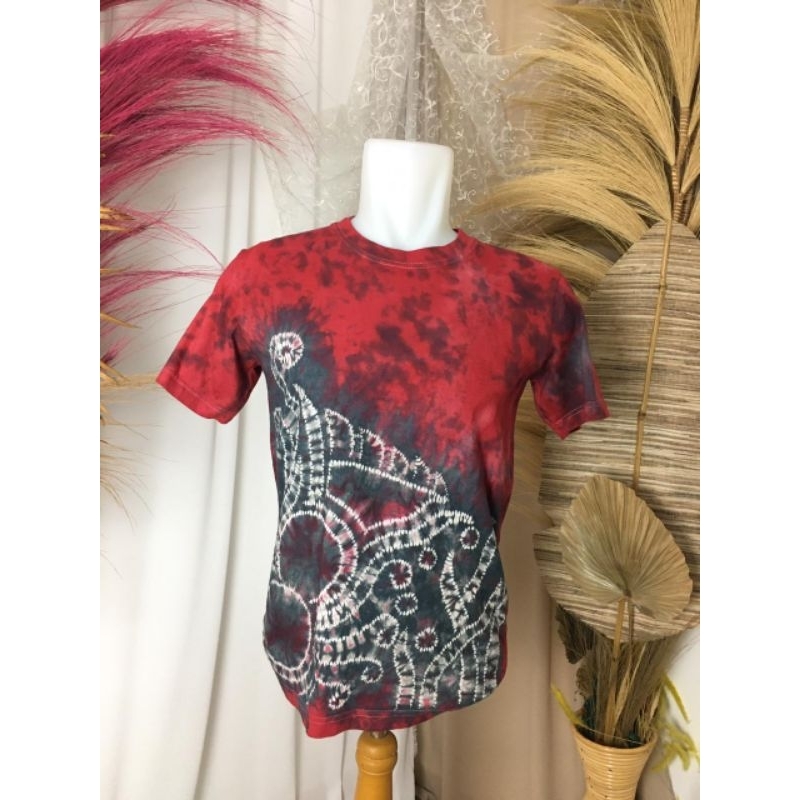 kaos sasirangan lengan pendek ukuran M