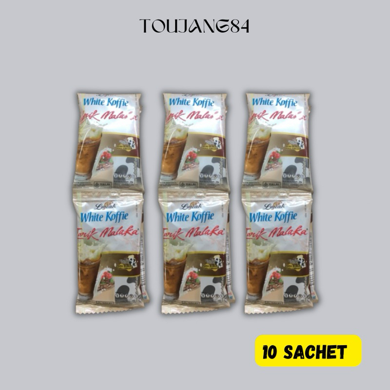 

Luwak White Kopi Less Tarik Malaka 10Sachet @30