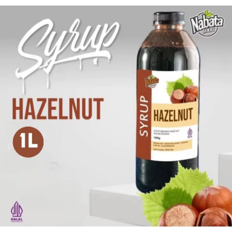 

Sirup Hazelnut Untuk Kopi Premium Nabata food Halal | Hazelnut Syrup