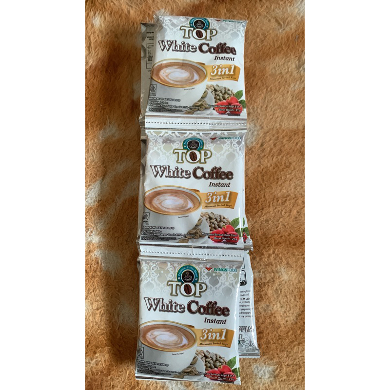 

TOP Coffee Instant White 3inl