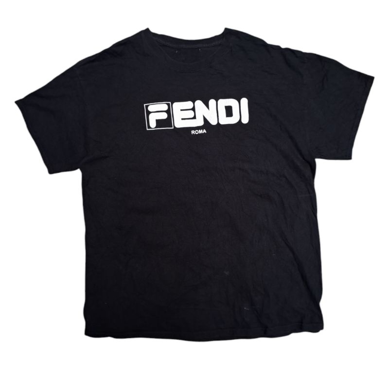 kaos oblong vintage fendi roma