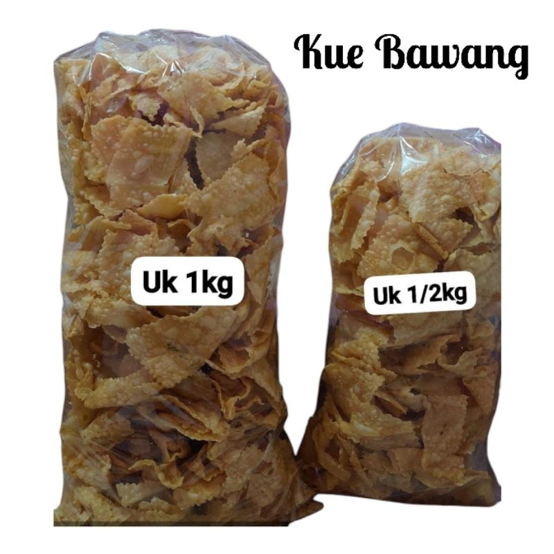 

Keripik Bawang Renyah Kemasan 1kg