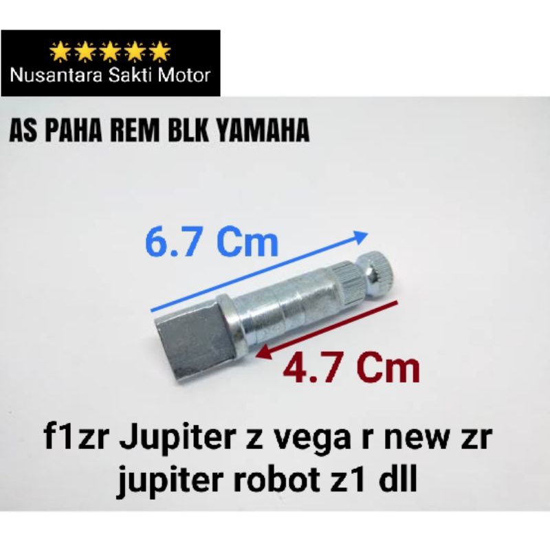 As Paha Panel pak kampas rem belakang Yamaha F1zr fizr jupiter z burhan robot z1 vega r new zr dll