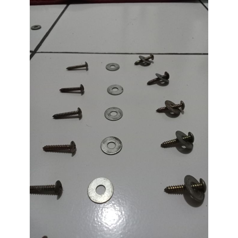 baut skrup plus ring 10