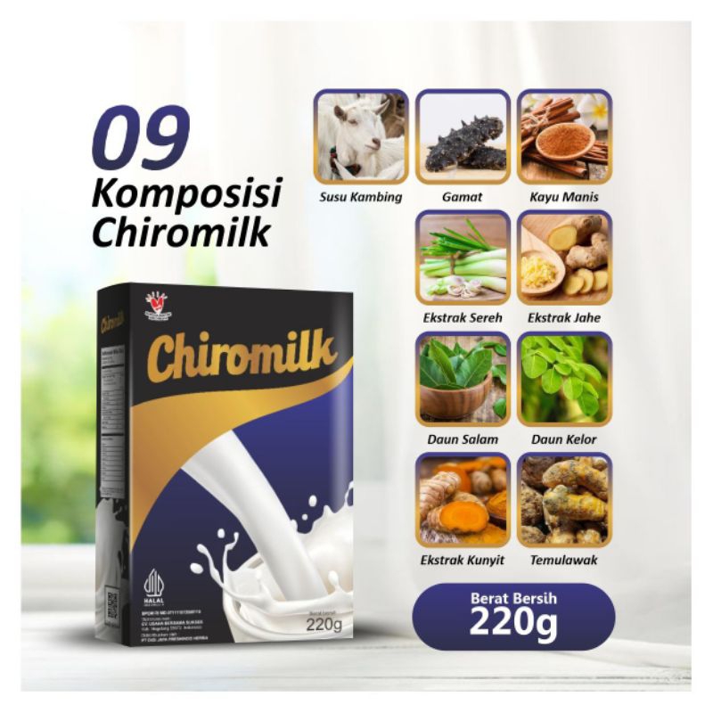 

Chiromilk-Susu Kambing Etawa Herbal Pilihan (original )