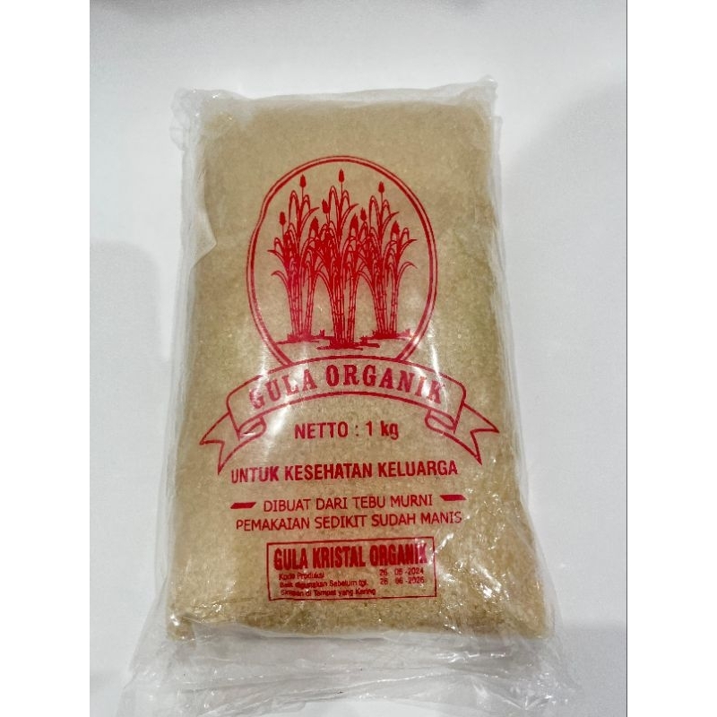 

Gula Tebu Organik / Gula Kristal Pasir Organik / Raw Cane Sugar