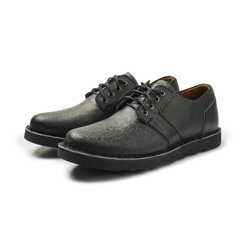 Piede - Sepatu kulit Pria Low Manners series Black