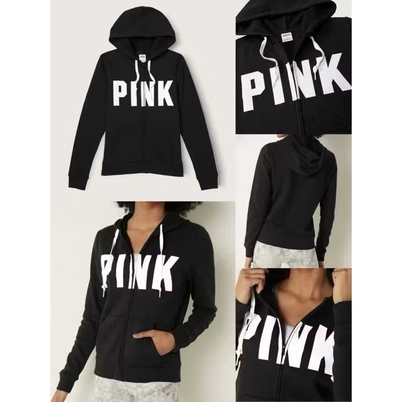 Pink Hoodie FullZip VS